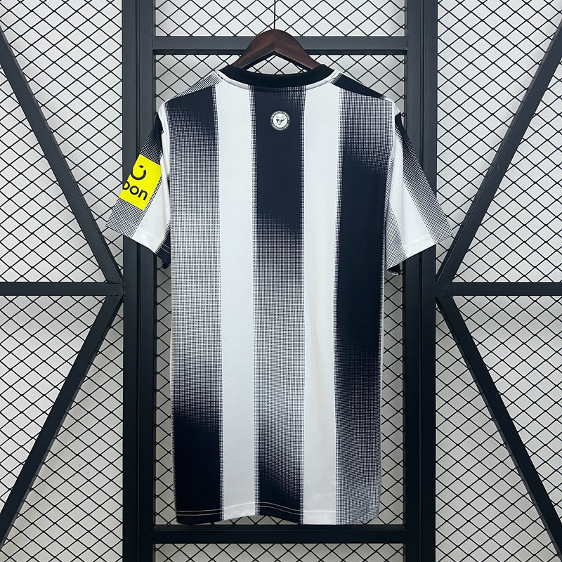 Camisa Newcastle United I 25/26 - Preto e Branco